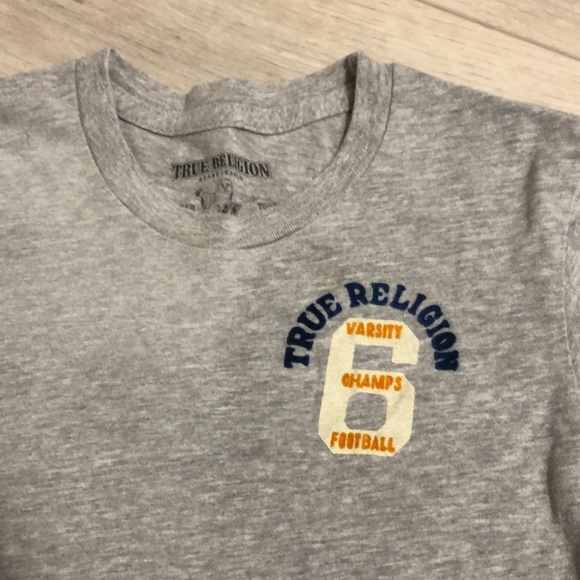 True Religion, boys large tee. Made in USA . - Picture 2 of 3